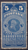 USA - Journaux - 5 C. De 1865 FAUX - Unused Stamps