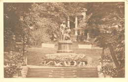 21661 " KURORT BADEN BEI WIEN-STRAUSS-LANNER-DENKMAL " -VERA FOTO-CART. POST. NON SPED. - Baden Bei Wien