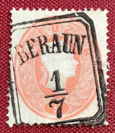 BERAUN  (Beroun Tschechien Böhmen) Österreich 1860/61 5Kr (Czech Republic - Used Stamps