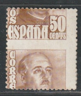 ESPAGNE - N°770 ** (1948) Franco : PIQUAGE à CHEVAL - - Errors & Oddities