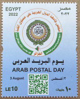 2022 Egypt Egypte Arab League Summit Algiers Algeria Postal Day Timbre MNH - Nuovi