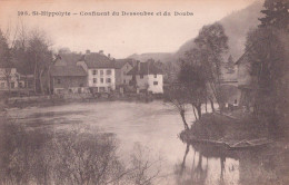 ST HIPPOLYTE CONFLUENT DU DESSOUBRE ET DU DOUBS - Saint Hippolyte