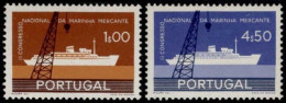 Portugal  1958  - YT851/52 - MI 870/71 ** CONGRES MARINE MARCHANDE - Neufs