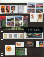 Année 2022.  25 Timbres Neufs ** (Pony Cars,Mighty Mississippi, $ 2.00 Geometry Stamp, Etc) - Ongebruikt