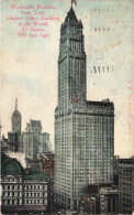 ETATS UNIS - New York - Woolworth Building - Highest Office Building In The World - Colorisé - Carte Postale Ancienne - Manhattan
