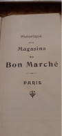 Historique Des Magasins Du Bon Marché Mame 1910 - Paris