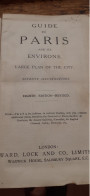 Guide To Paris And Its Environs WARD LOCK And Co 1910 - Europa