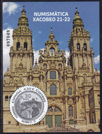 2022-ED. 5596 - Numismática. Xacobeo 21-22  - NUEVO - Blocs & Hojas