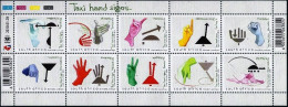 SOUTH AFRICA 2010 TAXI HAND SIGNS MINIATURE SHEET MS MNH UNUSUAL - Unused Stamps