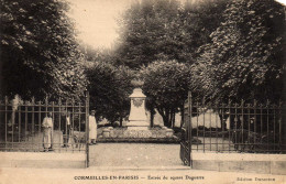 CORMEILLES-en-PARISIS Entrée Du Square Daguerre - Cormeilles En Parisis