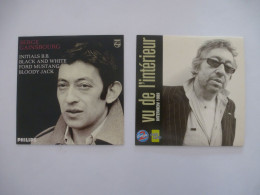 Serge GAINSBOURG : LOT De 2 CD - INITIALS BB 1968 Et Hors Commerce 2001 - Scan Recto Et Verso - Collectors