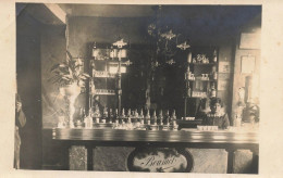 Billy Sous Mangiennes * Carte Photo * Intérieur Hôtel BOUNIOL , Le Bar * Ww1 Guerre 14/18 War , Occupation Allemande ! - Sonstige & Ohne Zuordnung