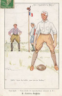 RUGBY * Football Rugby * CPA Illustrateur B. VIGNY Vigny à Narbonne 1914 * Loisirs Anglais * Sport Sports - Rugby