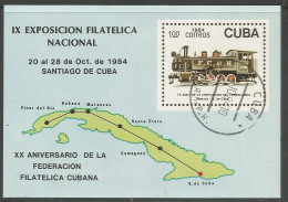 Bloc De 1984 ( Cuba ) - Blocs-feuillets