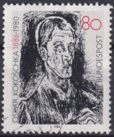 1986 BRD ° Mi:DE 1272, Yt:DE 1104, Oskar Kokoschka - Gebraucht