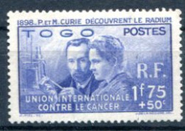 Togo            171  ** Pierre Et Marie Curie - Nuovi