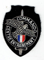 Patch écusson Tissu Centre Entraînement Commando - Ecussons Tissu