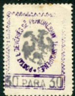 ALBANIA 1913 First Anniversary Of Independence 30 Para. Unused.   Michel 26 - Albanie