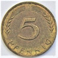 Pièce De Monnaie 5 Pfennig 1950 J - 2 Pfennig