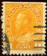 Pays :  84,1 (Canada : Dominion)  Yvert Et Tellier N° :   108-1 (o) Du Carnet - Single Stamps