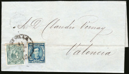 Sevilla - Edi O 175+183 - Carta Mat Fech. Tipo Grande "Sevilla" - Briefe U. Dokumente