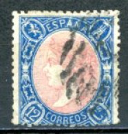 Espagne  1865   Isabelle II     Y&T   74    Obl    ---     TTB - Usados