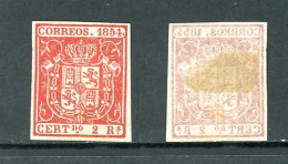 Espagne  1851  Isabelle II     Y&T   9   X    --   SUPERBE FAUX / FALSE  !!! - Nuevos