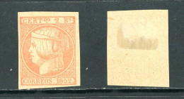 Espagne  1851  Isabelle II     Y&T   14   X    --   Sans Gomme  --  SUPERBE FAUX / FALSO   !!! - Postfris – Scharnier