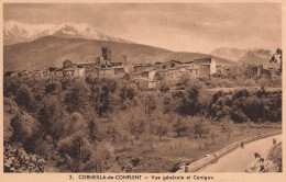 Corneilla De Conflent * Vue Générale Du Village Et Canigou * Route - Sonstige & Ohne Zuordnung