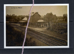 PHOTO MARET ORP JAUCHE GARE STATIE STATION REPRO - Orp-Jauche