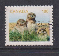 CANADA  -  2011 Burrowing Owls $1 Self Adhesive  Used As Scan - Oblitérés