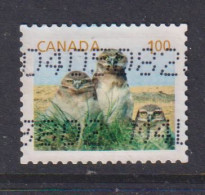 CANADA  -  2011 Burrowing Owls $1 Self Adhesive  Used As Scan - Oblitérés