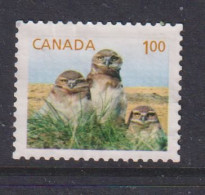 CANADA  -  2011 Burrowing Owls $1 Self Adhesive  Used As Scan - Oblitérés