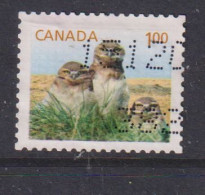 CANADA  -  2011 Burrowing Owls $1 Self Adhesive  Used As Scan - Oblitérés