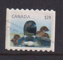 CANADA  -  2011 Loon And Chicks $1.29 Self Adhesive  Used As Scan - Oblitérés