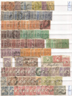 OLD Australia & States KG5 Head Kangaroos Study Lot # 800+ Pcs, On-piece Perfins OS P.Due Fiscals + Unfranked 75 AUD - Colecciones