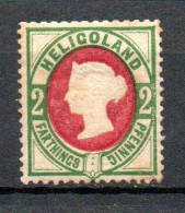 Col33 Allemagne Heligoland 1875  N° 11 Neuf X MH Cote : 15,00€ - Helgoland