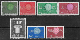 EUROPA CEPT - ANNEE 1960 - 7 VALEURS - NEUF** MNH - 1960