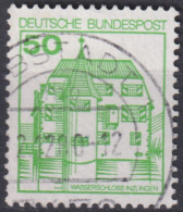 1980 BRD ° Mi:DE 1038, Yt:DE 877, Wasserschloss Inzlingen, Burgen Und Schlösser (1977-1990) - Gebraucht