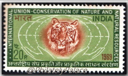 India 1969 International Union For The Conservation Of Nature And Natural Resources Conference MNH (**) Inde Indien - Ungebraucht