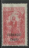 OUBANGUI-CHARI 1922 YT 33** SANS CHARNIERE NI TRACE - Unused Stamps