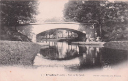 Grisolles - Pont Sur Le Canal -  CPA°J - Grisolles