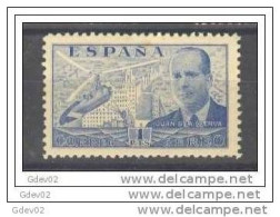 ES884SASF-M5-TESPAEREO.España .Spain  Espagne AUTOGIRO.Ingeniero. LA CIERVA.1939   (Ed 884**) Sin Charnela MAGNIFICO - Unused Stamps