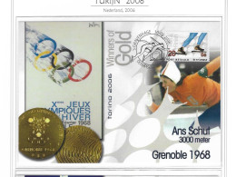 Olympische Spelen 2006 , Nederland - Postkaart - Winter 2006: Torino