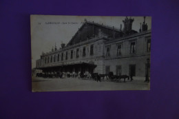 CP BOUCHES DU RHONE - MARSEILLE N°74 GARE SAINT CHARLES  - ECRITE EN 1921 - Quartier De La Gare, Belle De Mai, Plombières