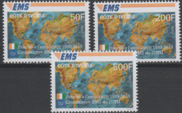 Côte D'Ivoire Ivory Coast 2019 Mi. ? Joint Issue 20e Anniversaire EMS 20 Years Emission Commune E.M.S. UPU - Côte D'Ivoire (1960-...)