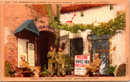 CALIFORNIA - An Interesting Corner In Olvera Street, Los Angeles - American Women's Voluntary Services Canteen - Los Angeles