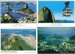 Lot No 7, 21 Modern Postcards, Brazil, FREE REGISTERED SHIPPING - Collezioni E Lotti