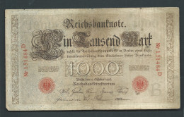 Billet Allemand De 1000 Marks , Berlin Le 10 Octobre 1903  -  Laura 110 - 1000 Mark