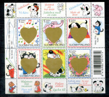 FINNLAND Block 18, Bl.18 Mnh - Valentinstag, Valentines Day, Saint Valentin  - FINLAND / FINLANDE - Blokken & Velletjes